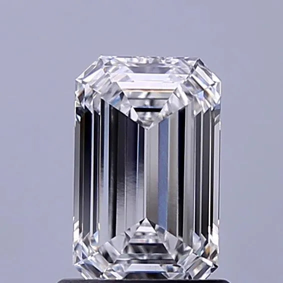 1.25ct Emerald Lab Grown Diamond (Colour E, Clarity VVS2, IGI Certified)