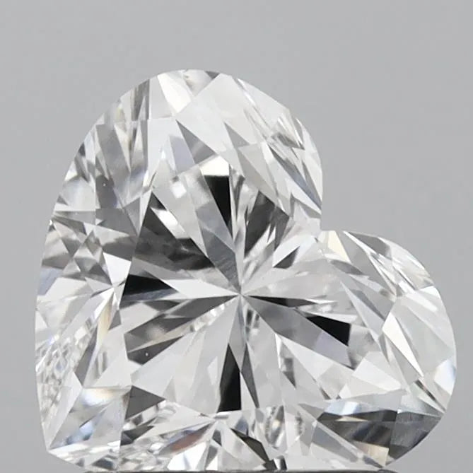 1.25ct Heart Lab Grown Diamond (Colour D, Clarity VS1, IGI Certified)