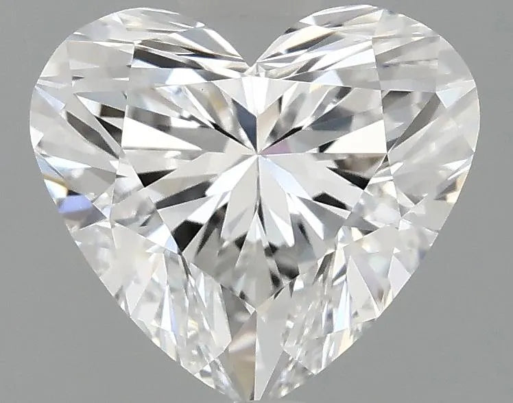 1.25ct Heart Lab Grown Diamond (Colour D, Clarity VVS2, IGI Certified)