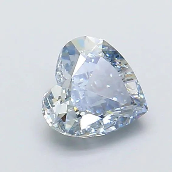 1.25ct Heart Lab Grown Diamond (Colour Fancy Gray Blue, Clarity VVS2, IGI Certified)