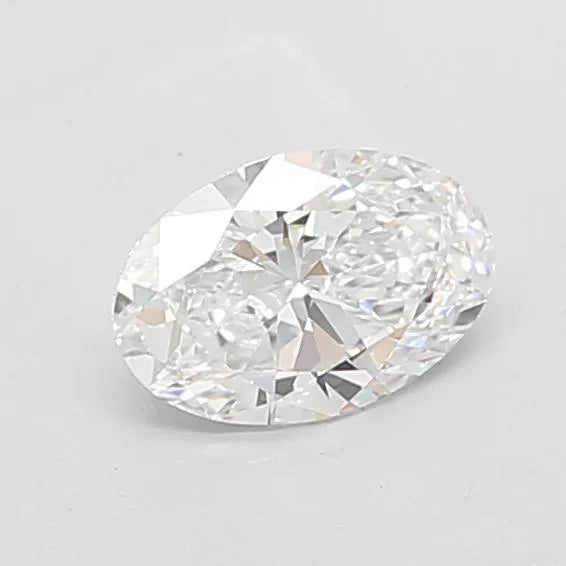 1.25ct Oval Lab Grown Diamond (Colour D, Clarity FL, Cut EX, IGI Certified)