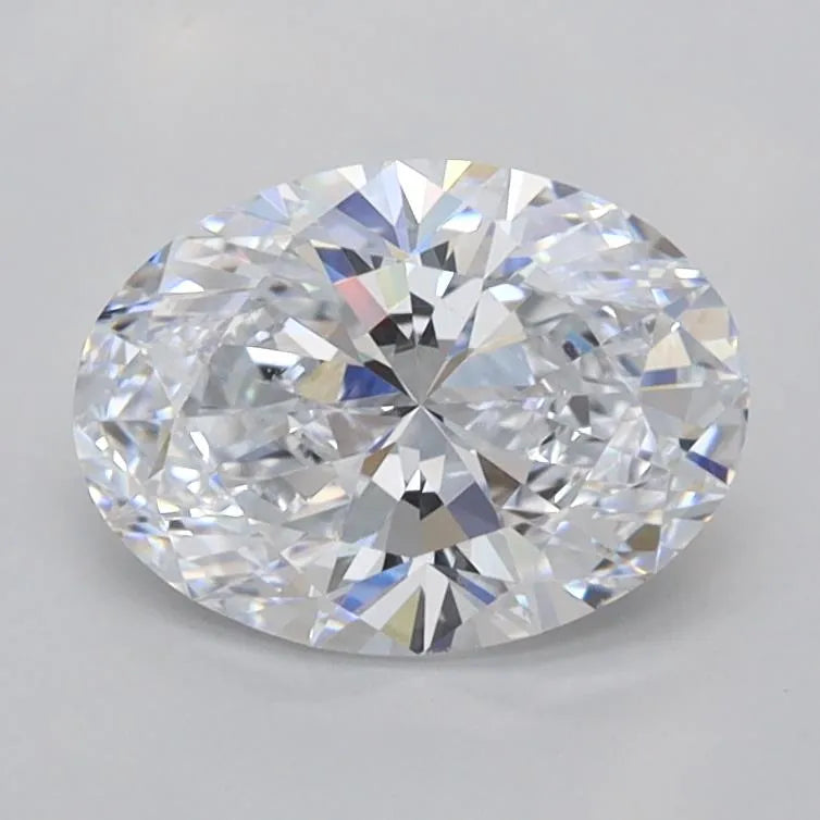 1.25ct Oval Lab Grown Diamond (Colour D, Clarity FL, IGI Certified)