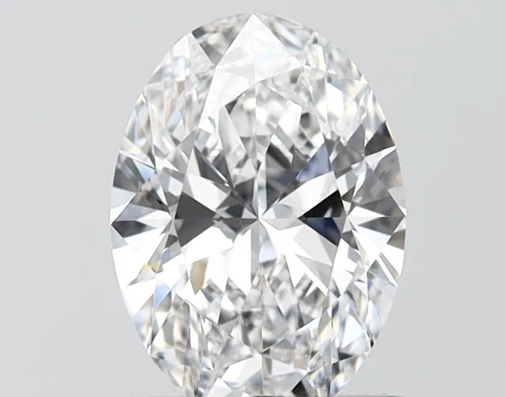 1.25ct Oval Lab Grown Diamond (Colour D, Clarity IF, IGI Certified)