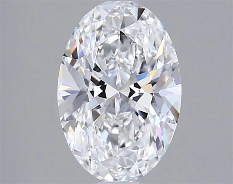 1.25ct Oval Lab Grown Diamond (Colour D, Clarity IF, IGI Certified)