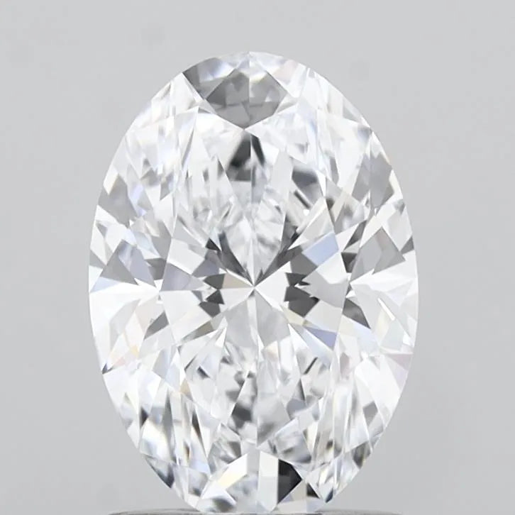 1.25ct Oval Lab Grown Diamond (Colour D, Clarity IF, IGI Certified)