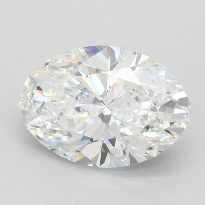 1.25ct Oval Lab Grown Diamond (Colour D, Clarity VVS2, IGI Certified)