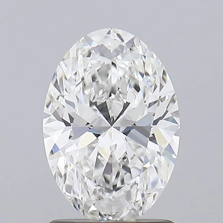 1.25ct Oval Lab Grown Diamond (Colour E, Clarity IF, IGI Certified)