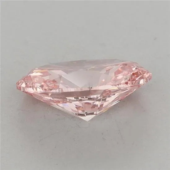 1.25ct Oval Lab Grown Diamond (Colour Fancy Vivid Pink, Clarity VS1, IGI Certified)