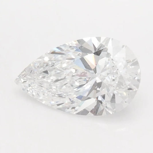 1.25ct Pear Lab Grown Diamond (Colour D, Clarity VVS1, IGI Certified)