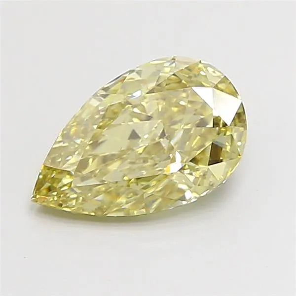 1.25ct Pear Lab Grown Diamond (Colour Fancy Yellow, Clarity VS1, IGI Certified)