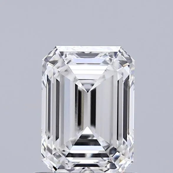 1.26ct Emerald Lab Grown Diamond (Colour E, Clarity VVS1, IGI Certified)