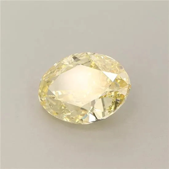 1.26ct Oval Lab Grown Diamond (Colour Fancy Vivid Yellow, Clarity VS1, IGI Certified)