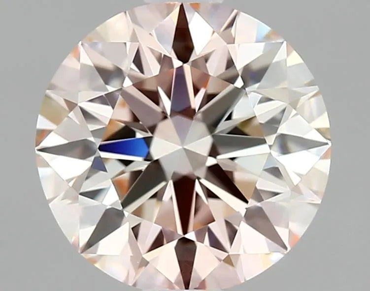 1.26ct Round Lab Grown Diamond (Colour Fancy Light Pink, Clarity IF, Cut ID, IGI Certified)