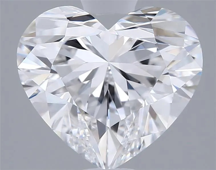 1.27ct Heart Lab Grown Diamond (Colour D, Clarity IF, IGI Certified)