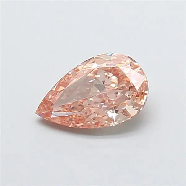 1.27ct Pear Lab Grown Diamond (Colour Fancy Pinkish Brown, Clarity VVS2, IGI Certified)