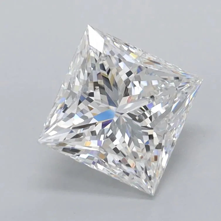 1.27ct Princess Lab Grown Diamond (Colour E, Clarity FL, IGI Certified)