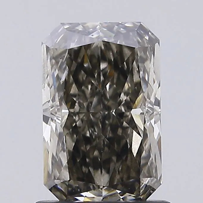 1.27ct Radiant Lab Grown Diamond (Colour Fancy Light Gray, Clarity VS2, IGI Certified)