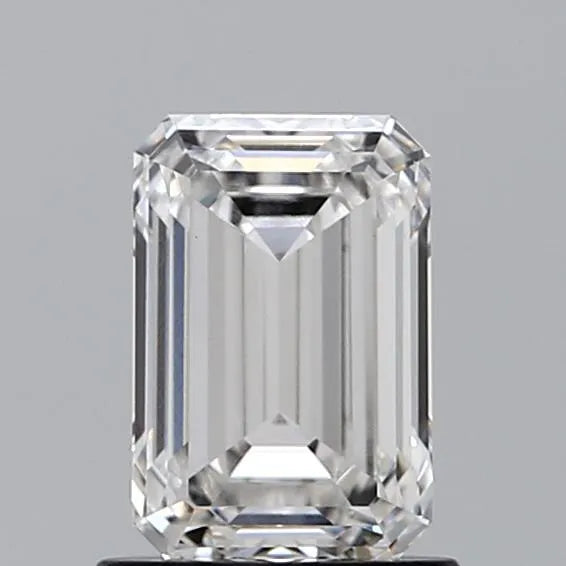 1.28ct Emerald Lab Grown Diamond (Colour F, Clarity VVS2, IGI Certified)