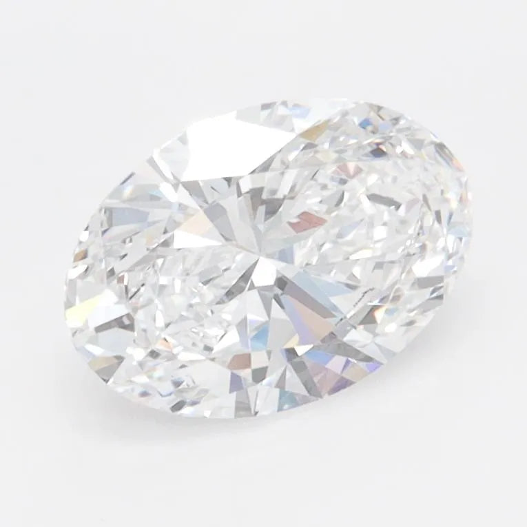 1.28ct Oval Lab Grown Diamond (Colour D, Clarity IF, IGI Certified)