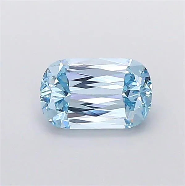 1.30ct Cushion Lab Grown Diamond (Colour Fancy Intense Blue, Clarity VS1, IGI Certified)