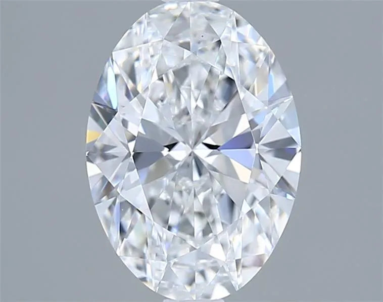 1.30ct Oval Lab Grown Diamond (Colour D, Clarity FL, IGI Certified)