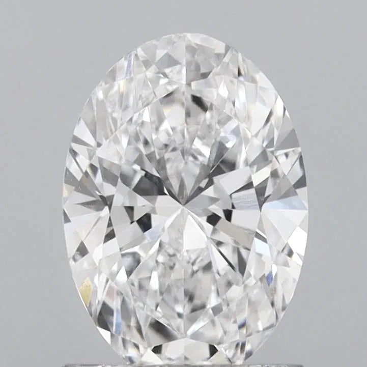 1.30ct Oval Lab Grown Diamond (Colour D, Clarity VVS2, IGI Certified)
