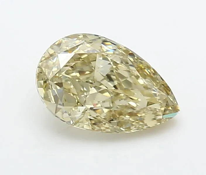 1.30ct Pear Lab Grown Diamond (Colour Fancy Yellow, Clarity VVS1, IGI Certified)