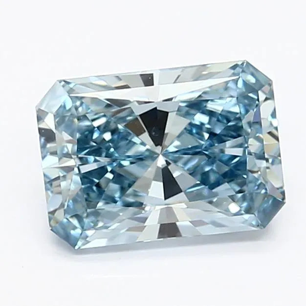 1.30ct Radiant Lab Grown Diamond (Colour Fancy Intense Blue, Clarity VVS2, IGI Certified)