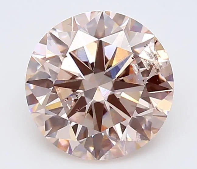 1.30ct Round Lab Grown Diamond (Colour Fancy Intense Pink, Clarity SI1, Cut ID, IGI Certified)
