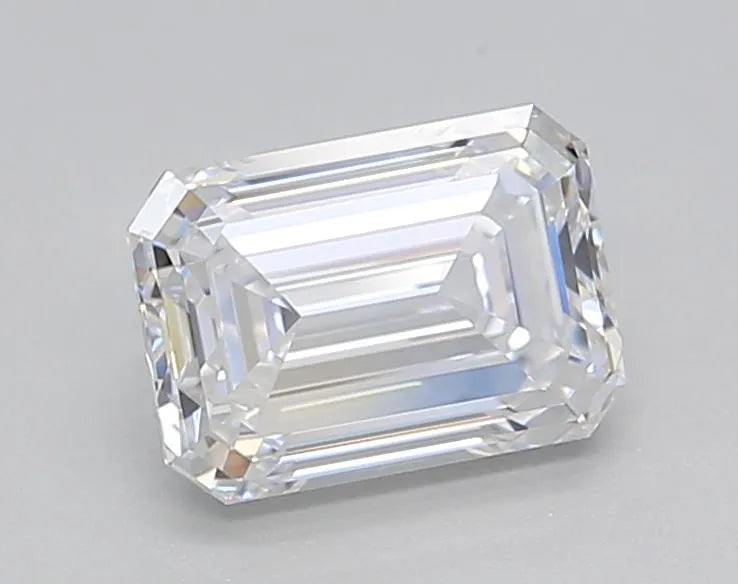 1.31ct Emerald Lab Grown Diamond (Colour D, Clarity VS2, IGI Certified)