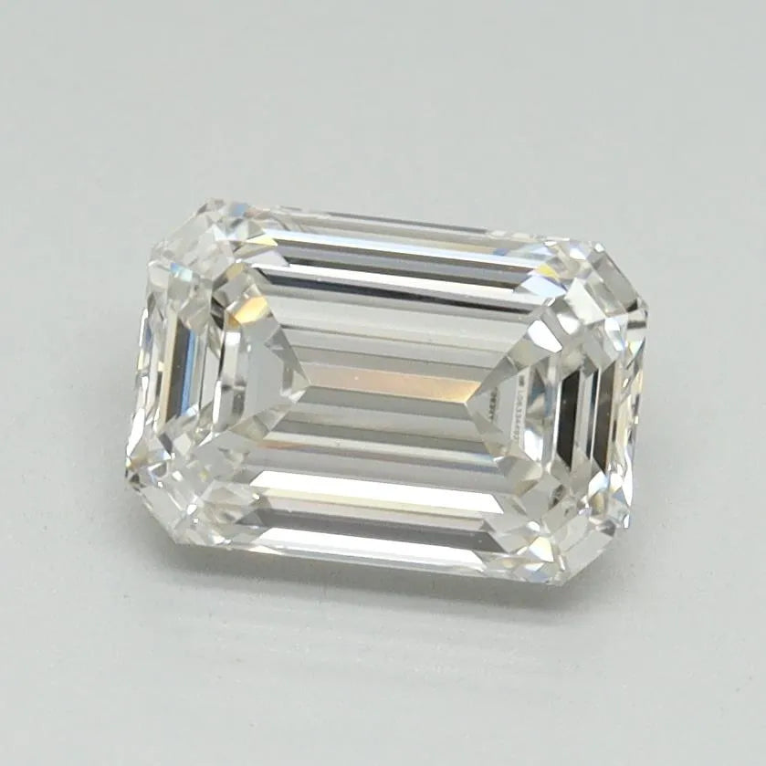 1.31ct Emerald Lab Grown Diamond (Colour H, Clarity VS1, IGI Certified)
