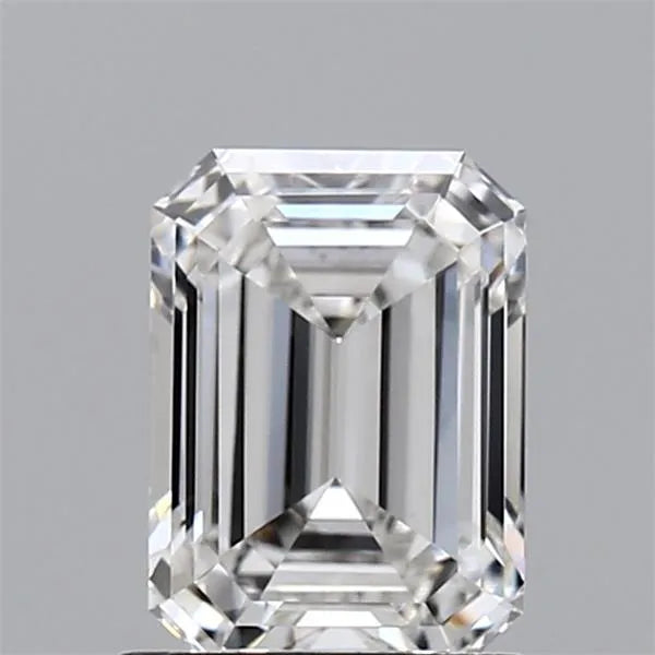 1.32ct Emerald Lab Grown Diamond (Colour G, Clarity VVS2, IGI Certified)