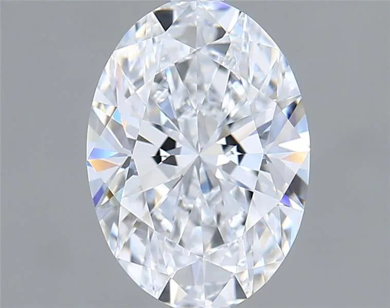 1.32ct Oval Lab Grown Diamond (Colour D, Clarity VVS2, IGI Certified)