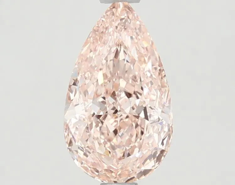 1.32ct Pear Lab Grown Diamond (Colour Fancy Vivid Pink, Clarity VVS2, IGI Certified)