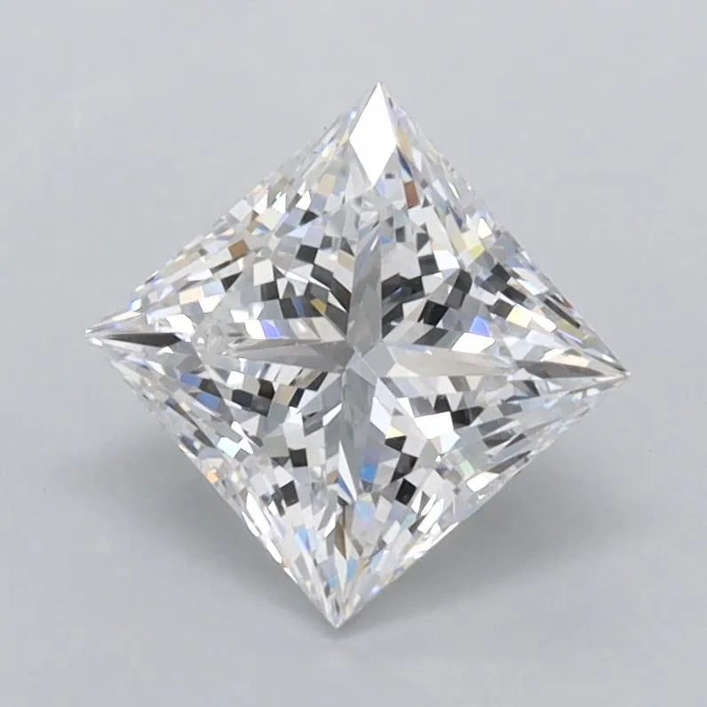 1.32ct Princess Lab Grown Diamond (Colour D, Clarity FL, IGI Certified)