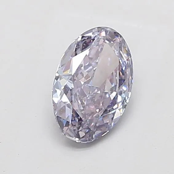 1.33ct Oval Lab Grown Diamond (Colour Fancy Gray Blue, Clarity VVS2, IGI Certified)