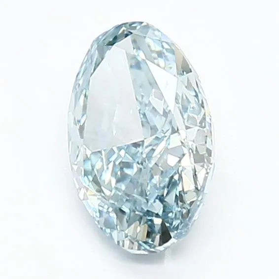 1.33ct Oval Lab Grown Diamond (Colour Fancy Intense Blue, Clarity VS1, IGI Certified)