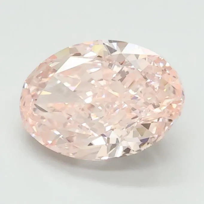 1.33ct Oval Lab Grown Diamond (Colour Fancy Intense Pink, Clarity VS1, IGI Certified)