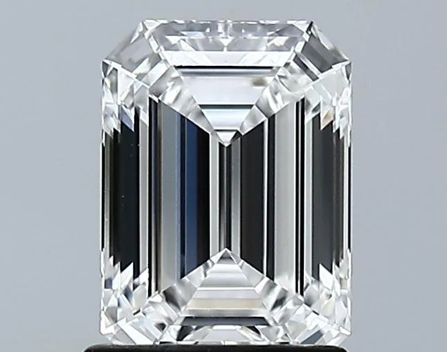 1.34ct Emerald Lab Grown Diamond (Colour D, Clarity VVS2, GIA Certified)