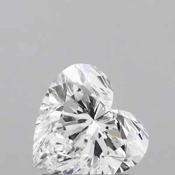1.34ct Heart Lab Grown Diamond (Colour D, Clarity IF, IGI Certified)