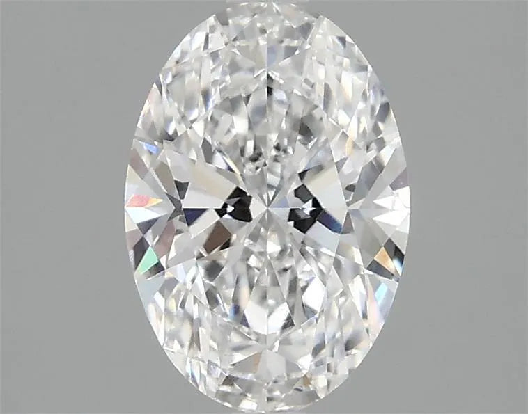 1.34ct Oval Lab Grown Diamond (Colour D, Clarity VS2, IGI Certified)