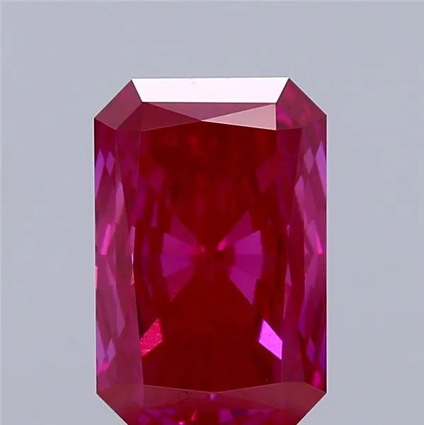 1.34ct Radiant Lab Grown Diamond (Colour Fancy Deep Pink, Clarity VS1, IGI Certified)