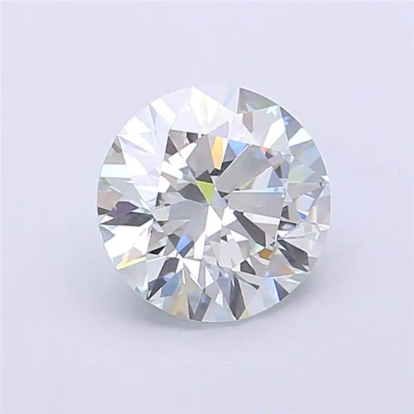 1.34ct Round Lab Grown Diamond (Colour Fancy Light Green, Clarity VVS2, Cut ID, IGI Certified)