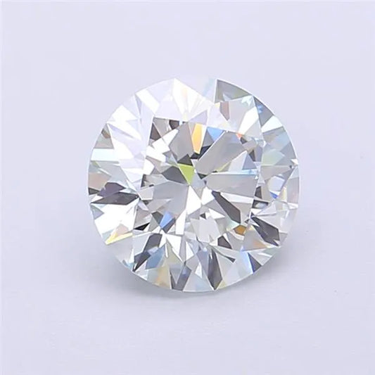 1.34ct Round Lab Grown Diamond (Colour Fancy Light Green, Clarity VVS2, Cut ID, IGI Certified)