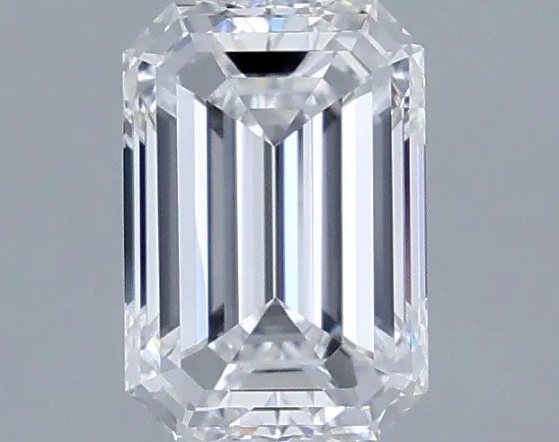 1.35ct Emerald Natural Diamond (Colour D, Clarity IF, Cut VG, GIA Certified)