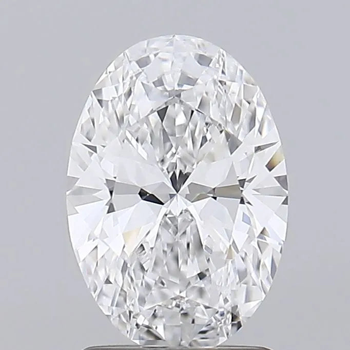 1.35ct Oval Lab Grown Diamond (Colour D, Clarity IF, IGI Certified)
