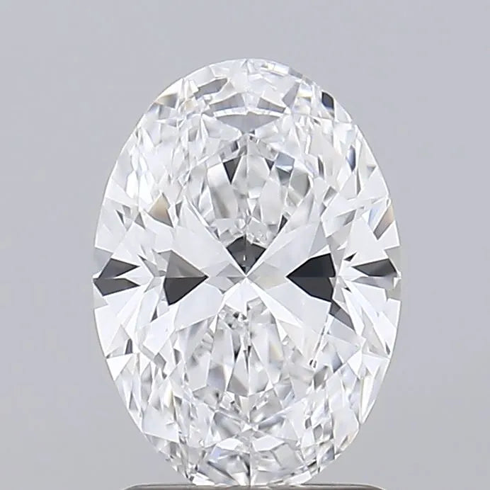 1.36ct Oval Lab Grown Diamond (Colour D, Clarity IF, IGI Certified)