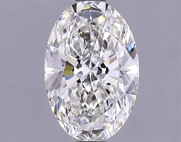 1.36ct Oval Lab Grown Diamond (Colour G, Clarity VS2, IGI Certified)