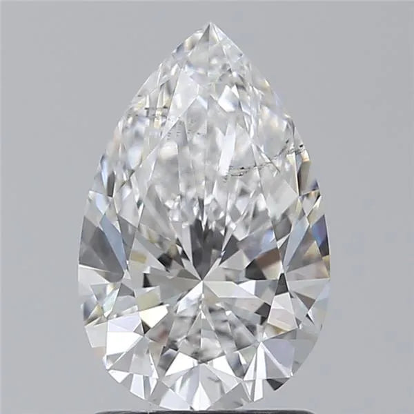 1.36ct Pear Lab Grown Diamond (Colour D, Clarity VS2, IGI Certified)