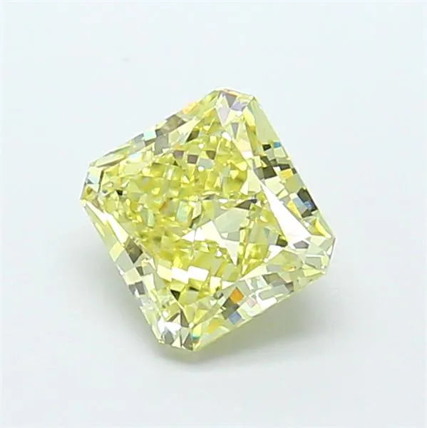 1.36ct Radiant Lab Grown Diamond (Colour Fancy Light Yellow, Clarity VVS2, IGI Certified)